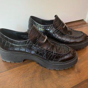 Steve Madden Lug Sole Platform Loafer - Size 8.5